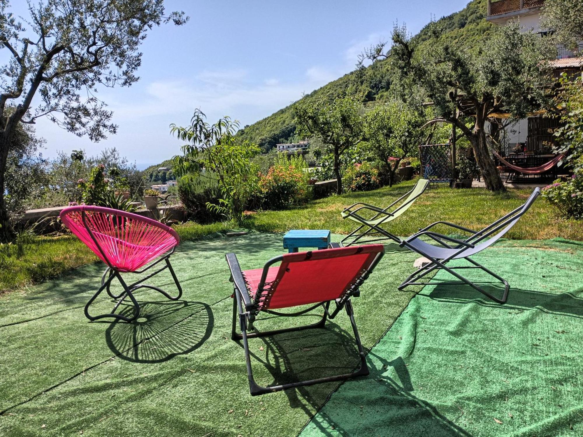 Amalfi Coast, Positano, Sorrento, Capri, Garden, Villa Carcara Colli di Fontanelle Exterior photo
